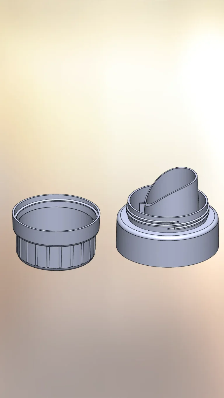 Container cap: CAD model