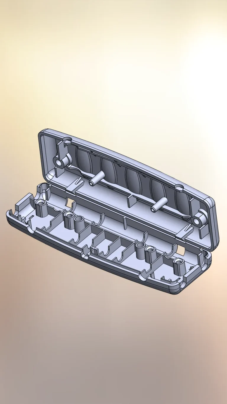 Enclosure cover: CAD model