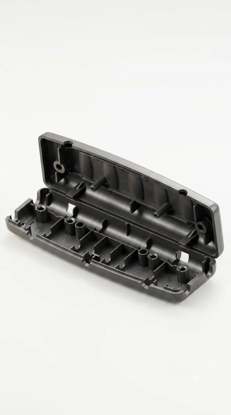 Enclosure cover: finished part