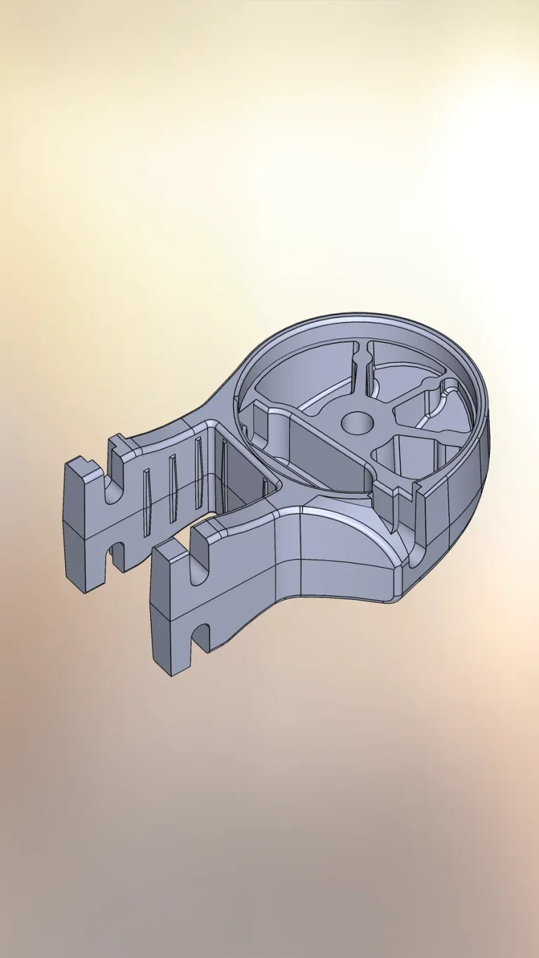 Fan housing: CAD model