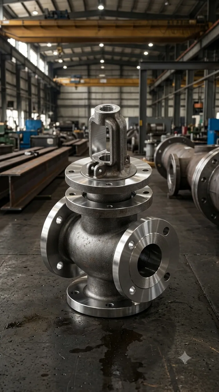 Gate valve: finished part