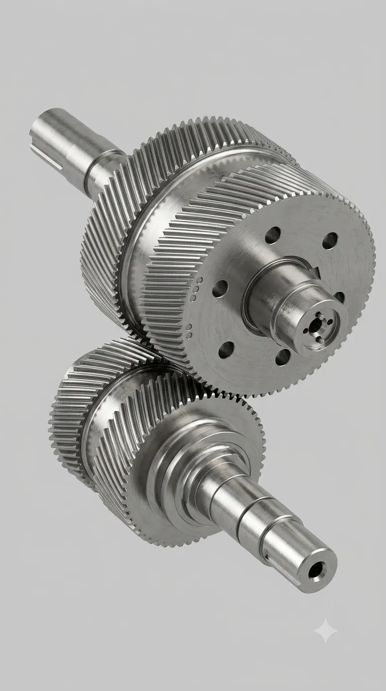 Gear shafts: finished part