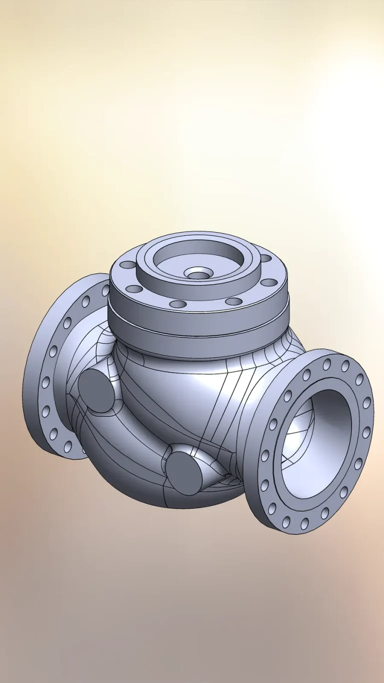 Globe valve: finished part