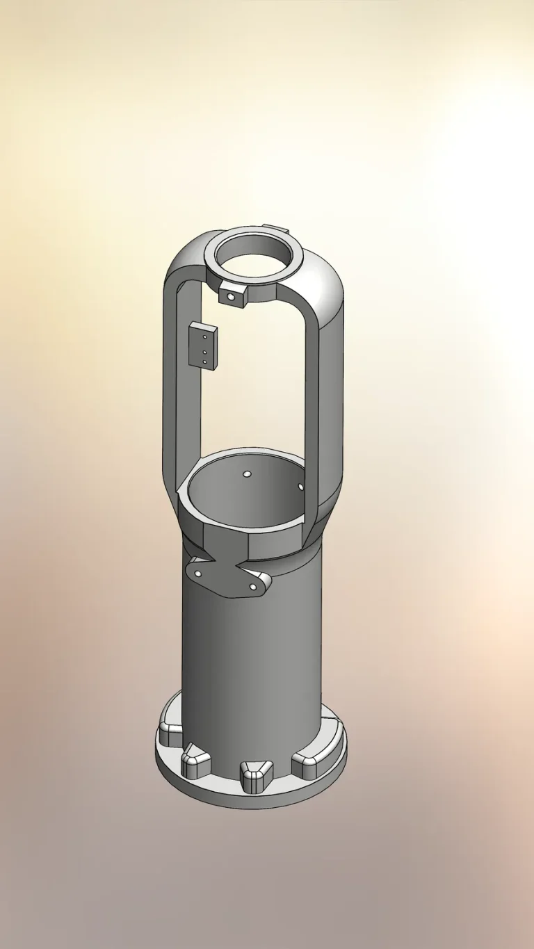 Hanger fitting: CAD model
