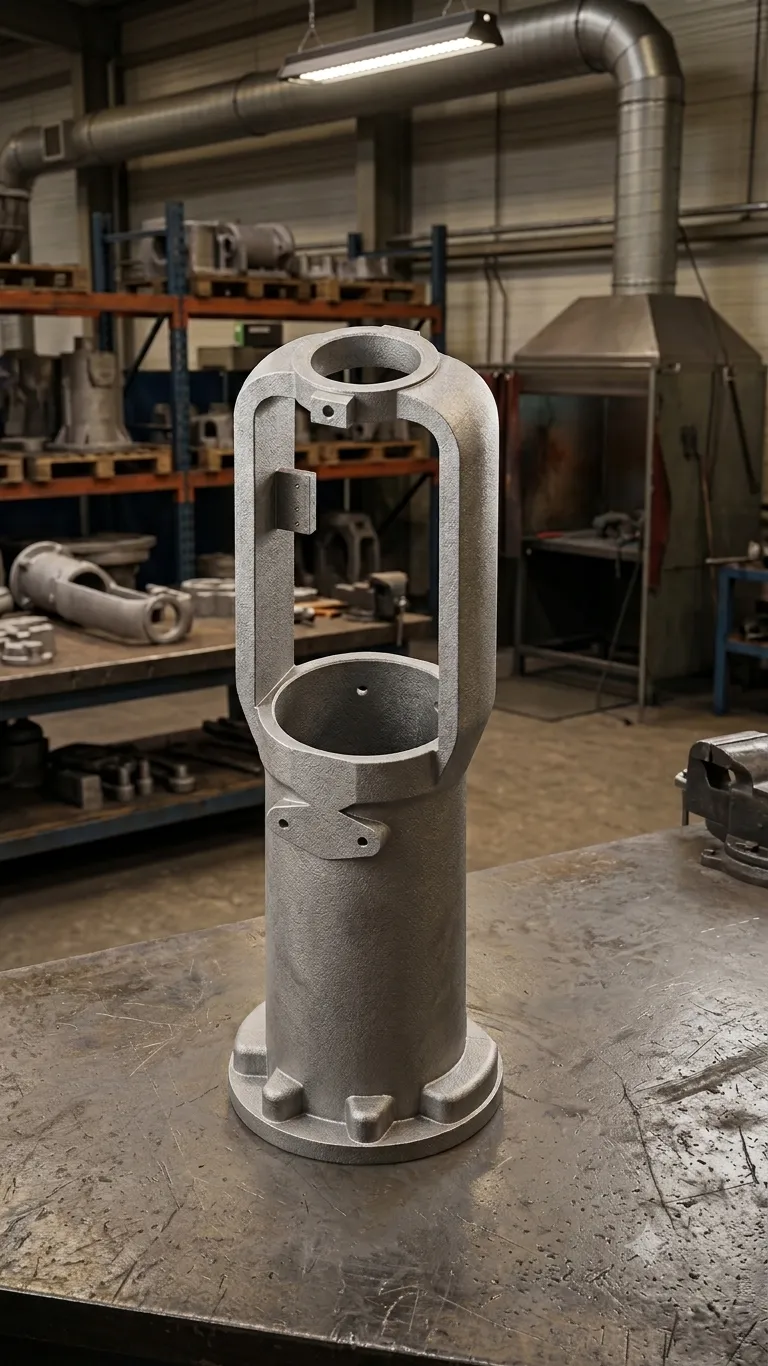 Hanger fitting: finished part