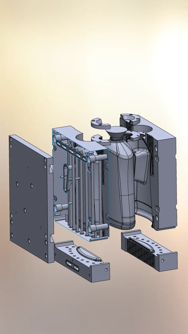 Housing mold: CAD model