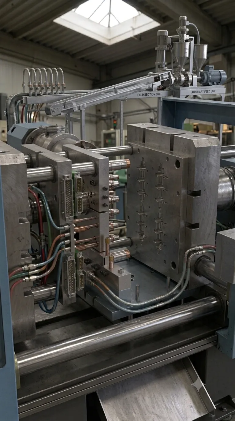Injection mold assembly: finished part