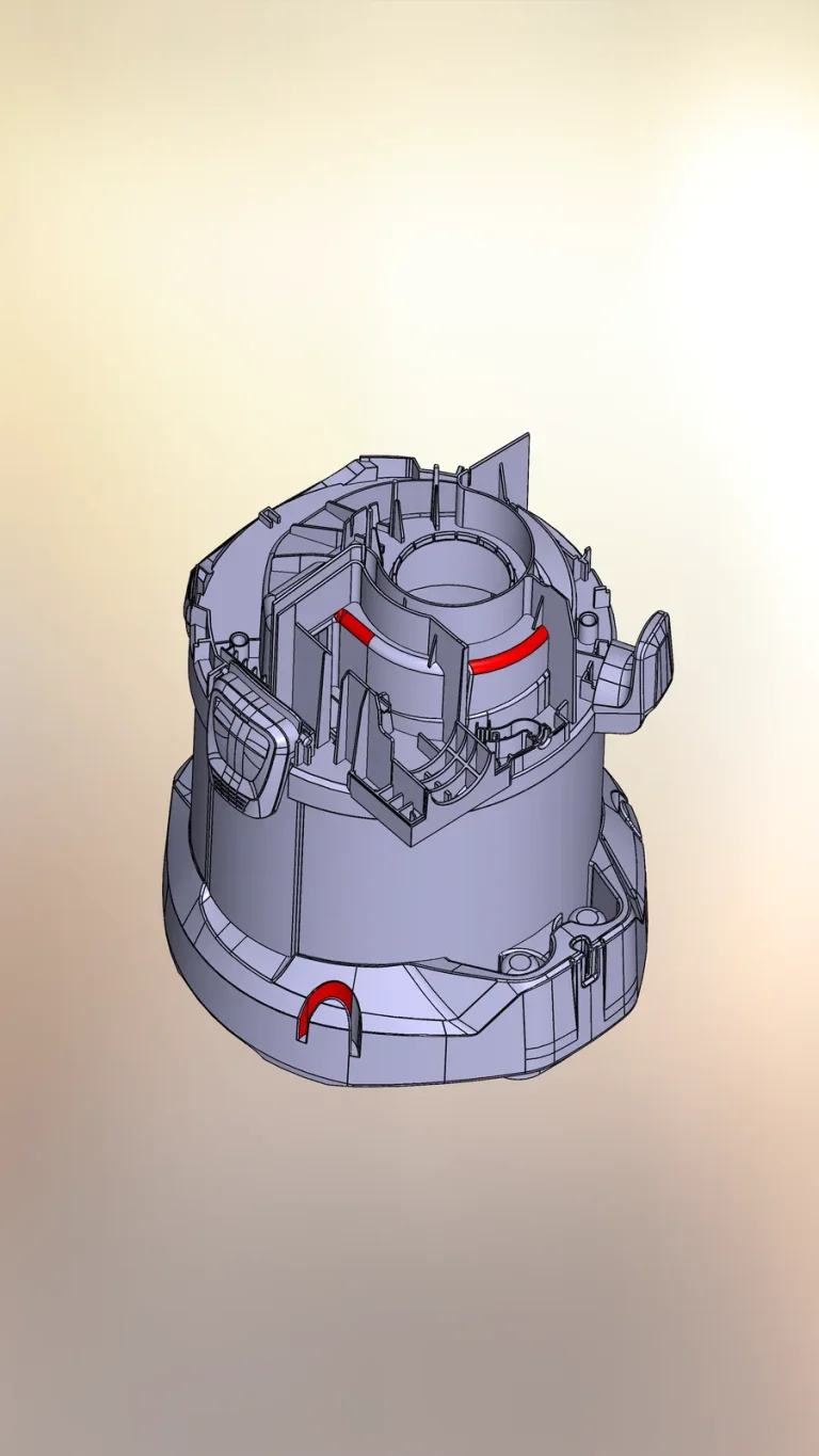 Motor housing: finished part