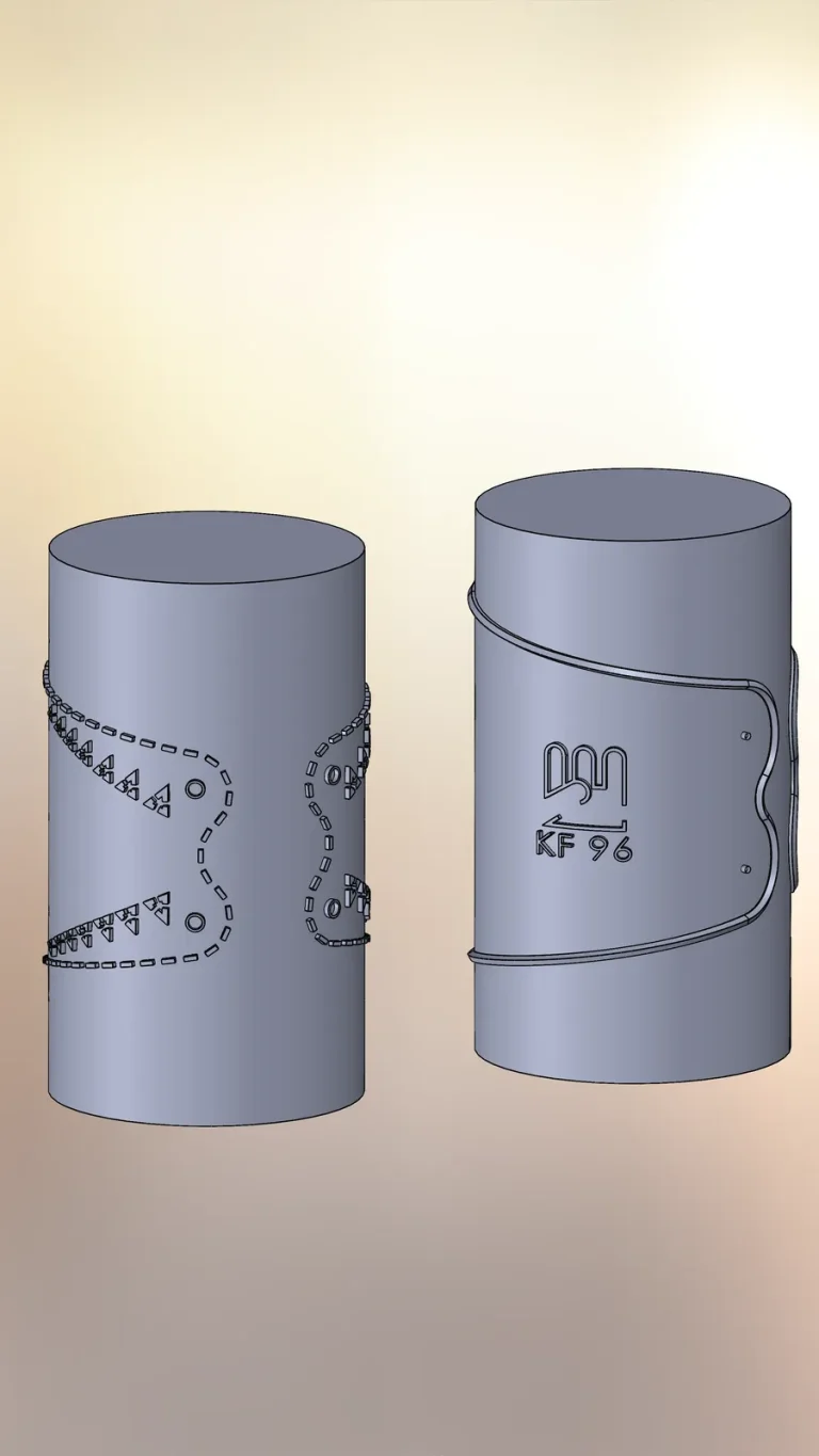 N95 mask: CAD model
