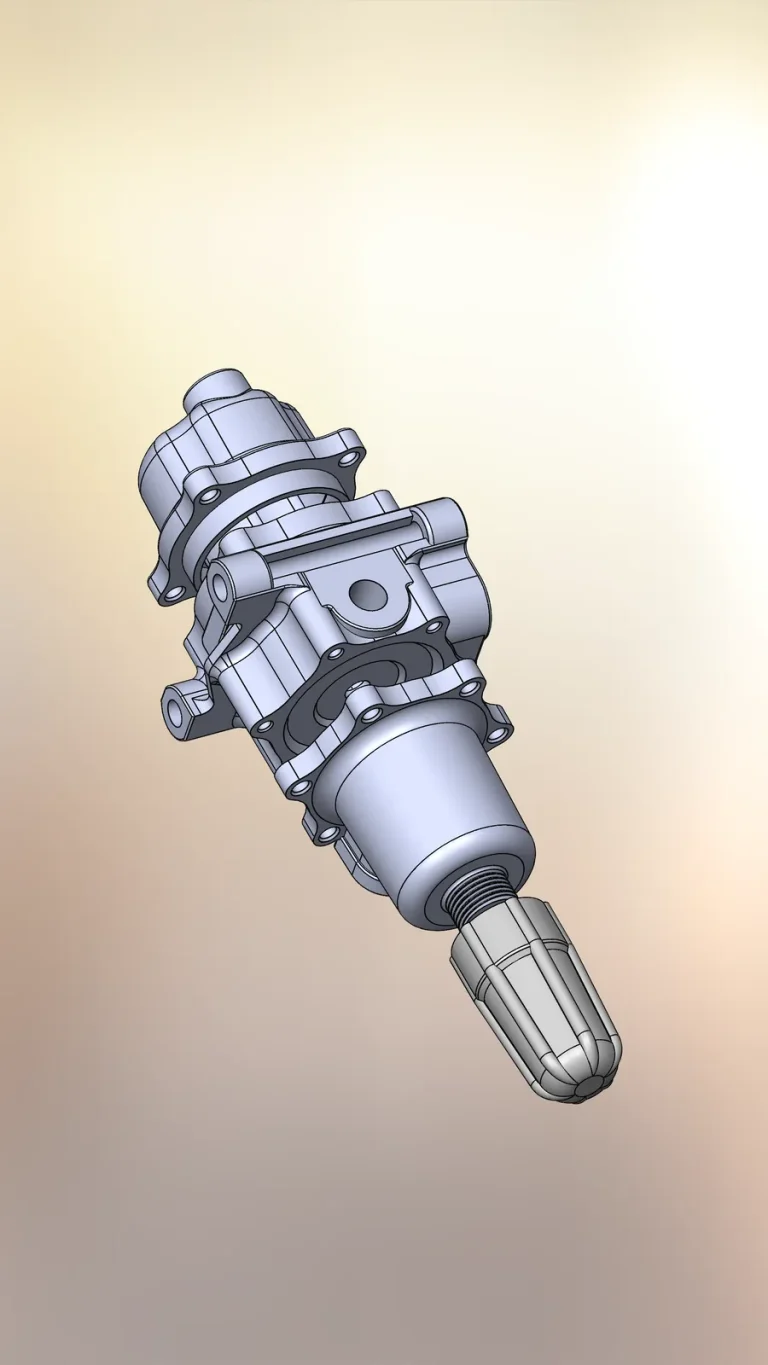 Pressure regulator: CAD model