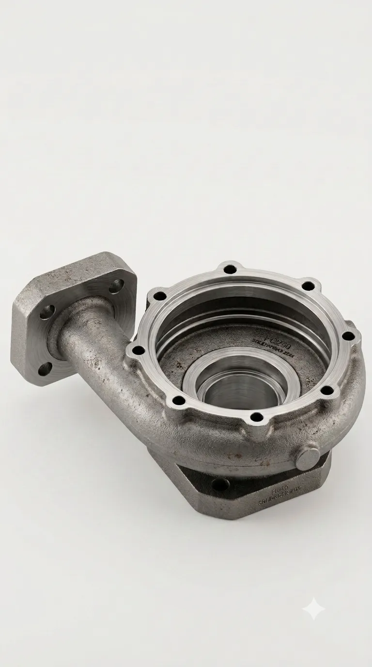 Pump volute: finished part