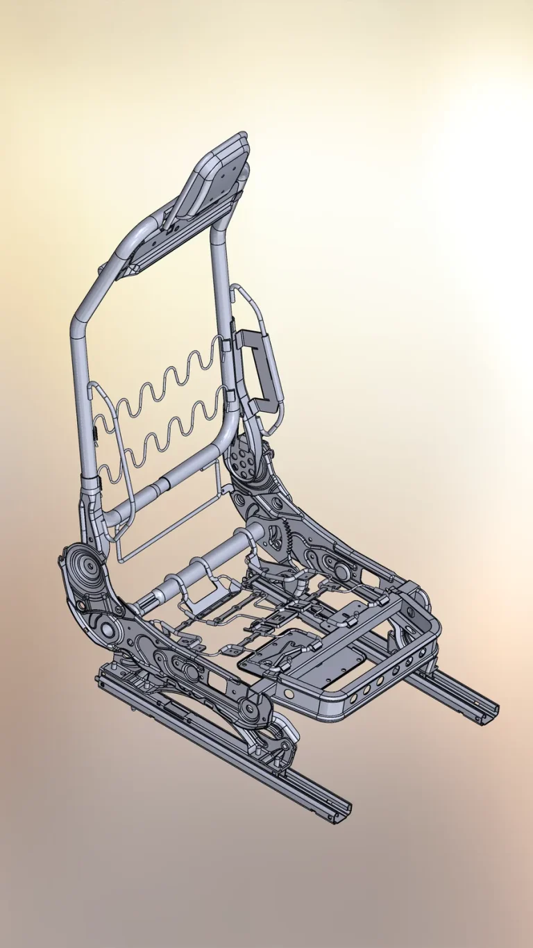 Seat frame: finished part