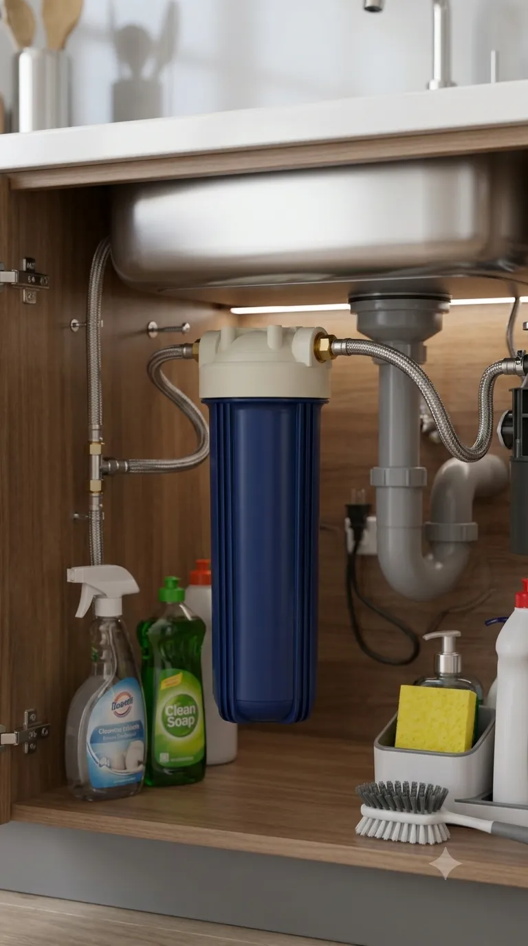 Water filter housing: finished part
